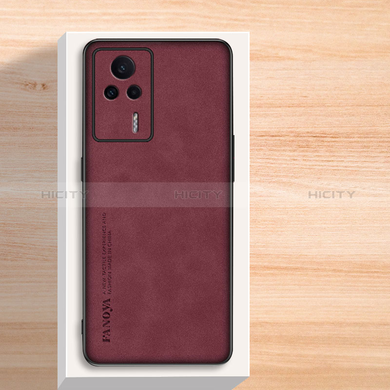 Handyhülle Hülle Luxus Leder Schutzhülle S02 für Xiaomi Redmi K60E 5G Rot