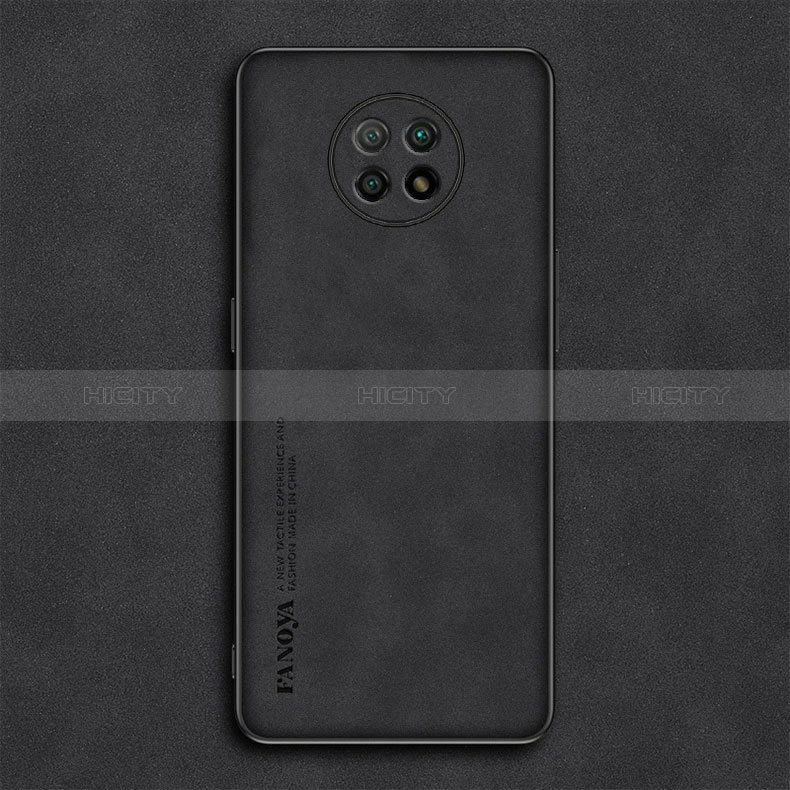 Handyhülle Hülle Luxus Leder Schutzhülle S02 für Xiaomi Redmi Note 9T 5G Schwarz