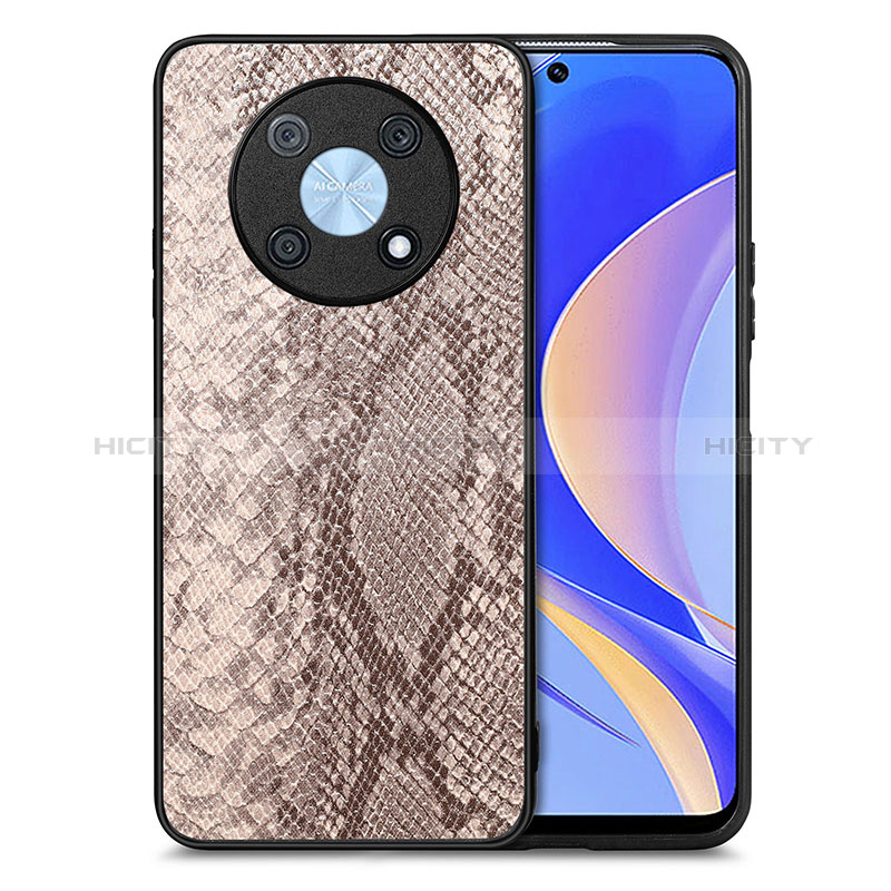 Handyhülle Hülle Luxus Leder Schutzhülle S02D für Huawei Enjoy 50 Pro groß