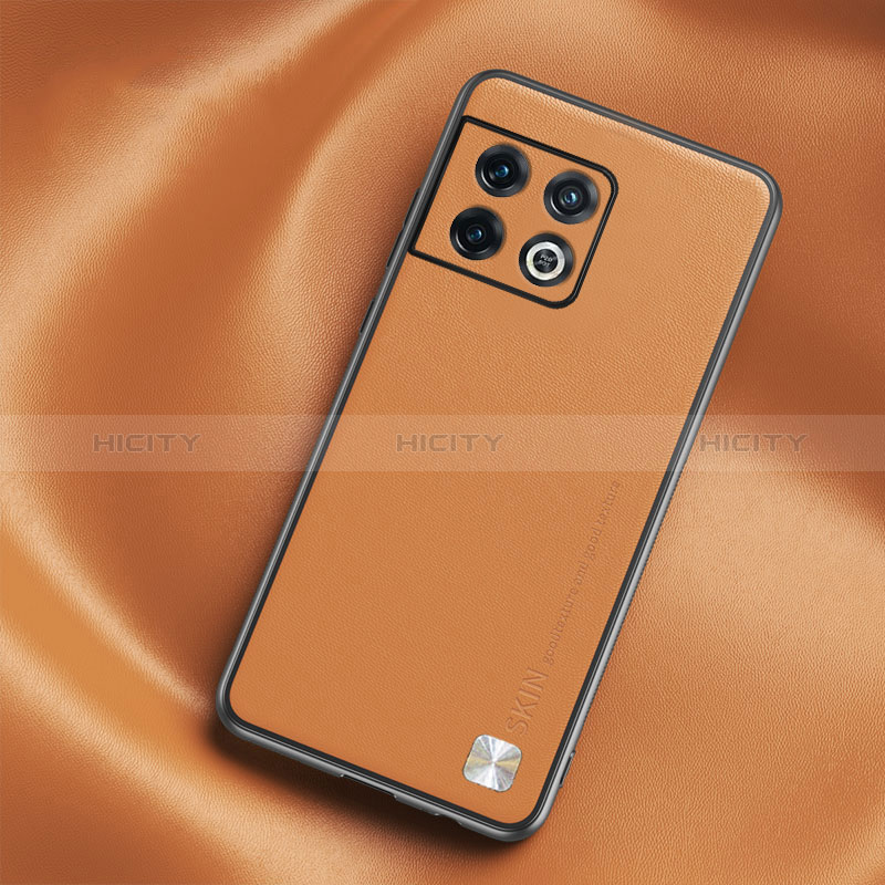 Handyhülle Hülle Luxus Leder Schutzhülle S03 für OnePlus 10 Pro 5G Orange