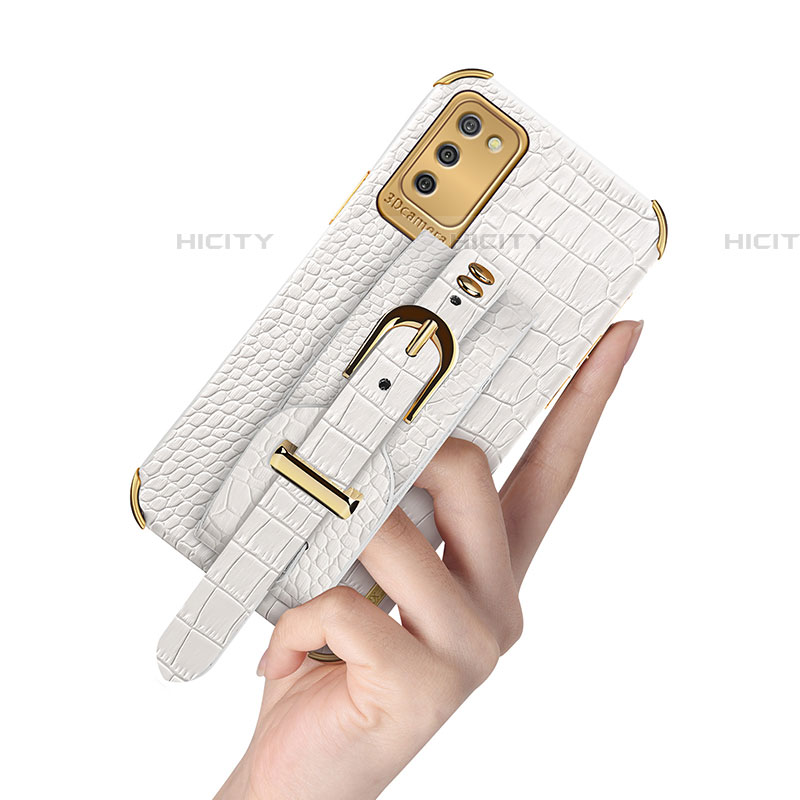 Handyhülle Hülle Luxus Leder Schutzhülle S03 für Samsung Galaxy A03s groß