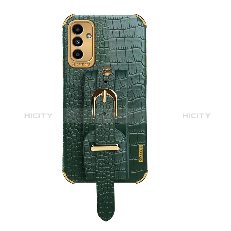 Handyhülle Hülle Luxus Leder Schutzhülle S03 für Samsung Galaxy A04s Grün