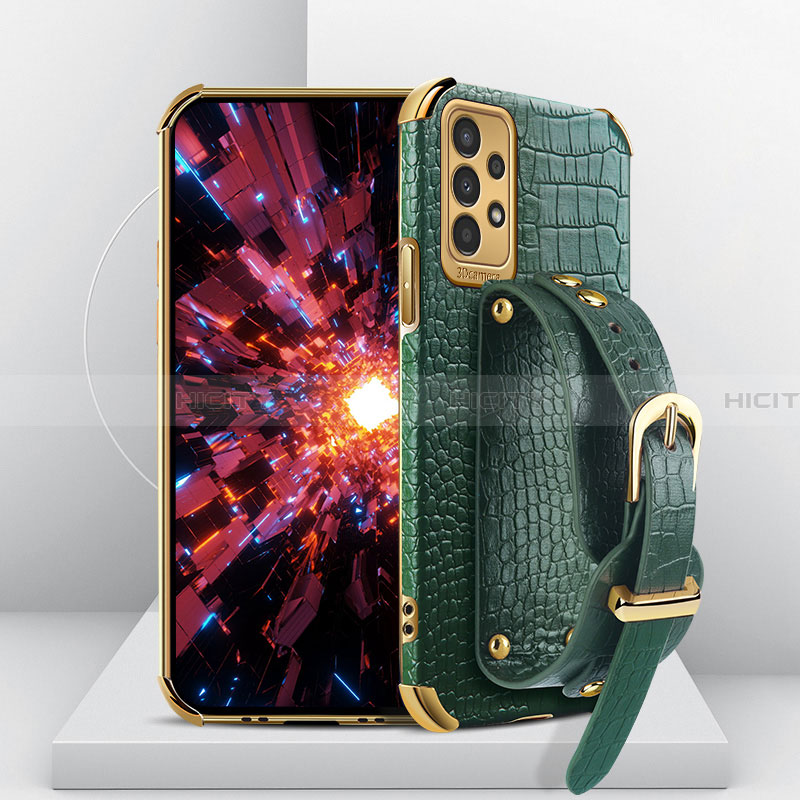 Handyhülle Hülle Luxus Leder Schutzhülle S03 für Samsung Galaxy A13 4G groß
