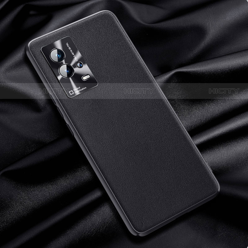 Handyhülle Hülle Luxus Leder Schutzhülle S03 für Vivo iQOO 8 Pro 5G Schwarz