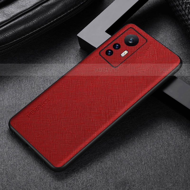 Handyhülle Hülle Luxus Leder Schutzhülle S03 für Xiaomi Mi 12 Pro 5G Rot