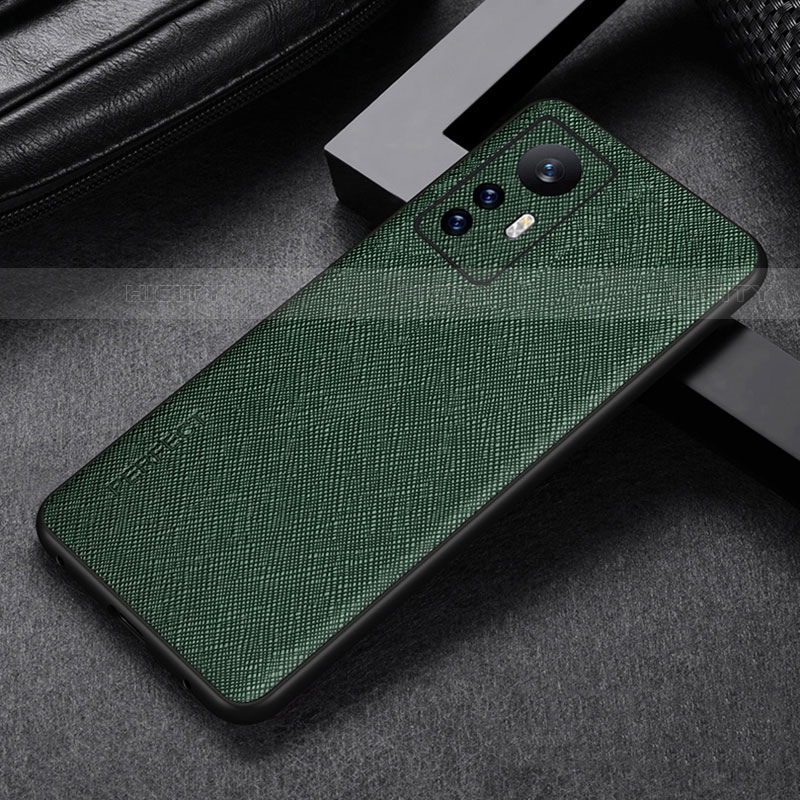 Handyhülle Hülle Luxus Leder Schutzhülle S03 für Xiaomi Mi 12S 5G Grün Plus