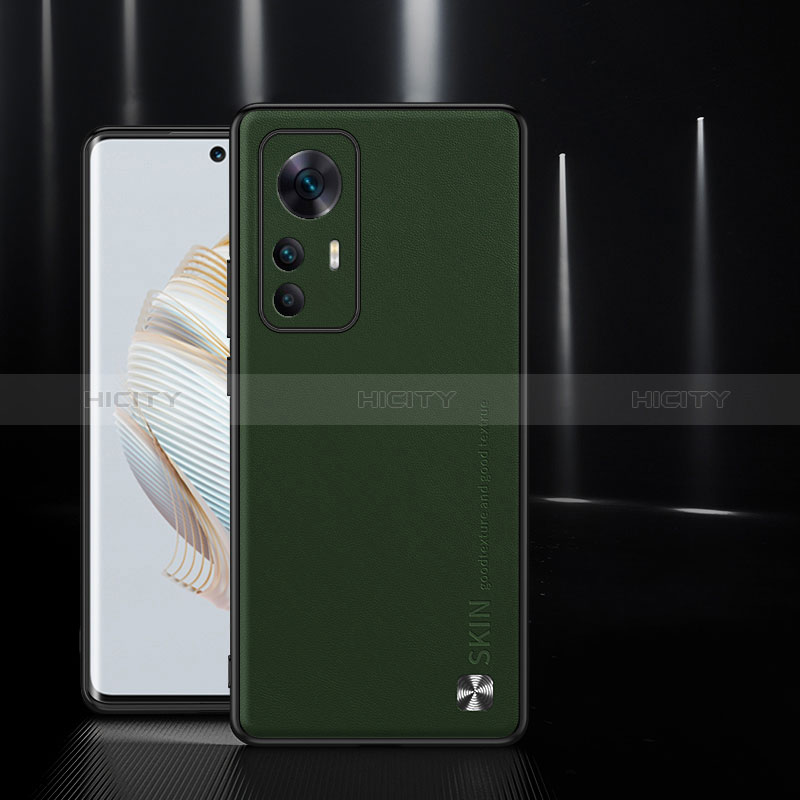 Handyhülle Hülle Luxus Leder Schutzhülle S03 für Xiaomi Mi 12T 5G Grün