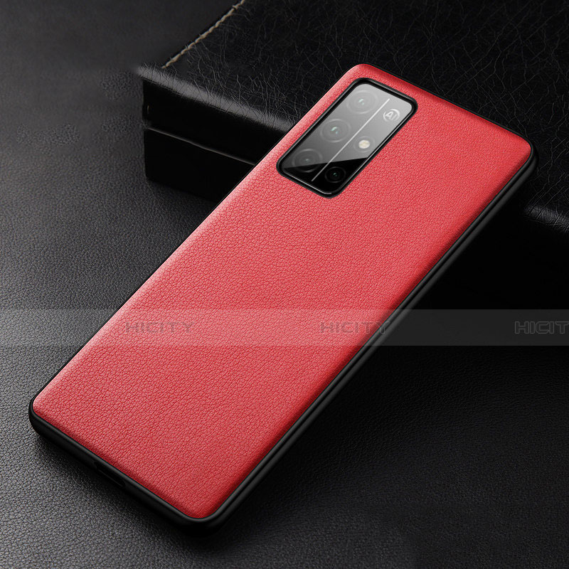 Handyhülle Hülle Luxus Leder Schutzhülle S04 für Huawei Honor 30S Rot