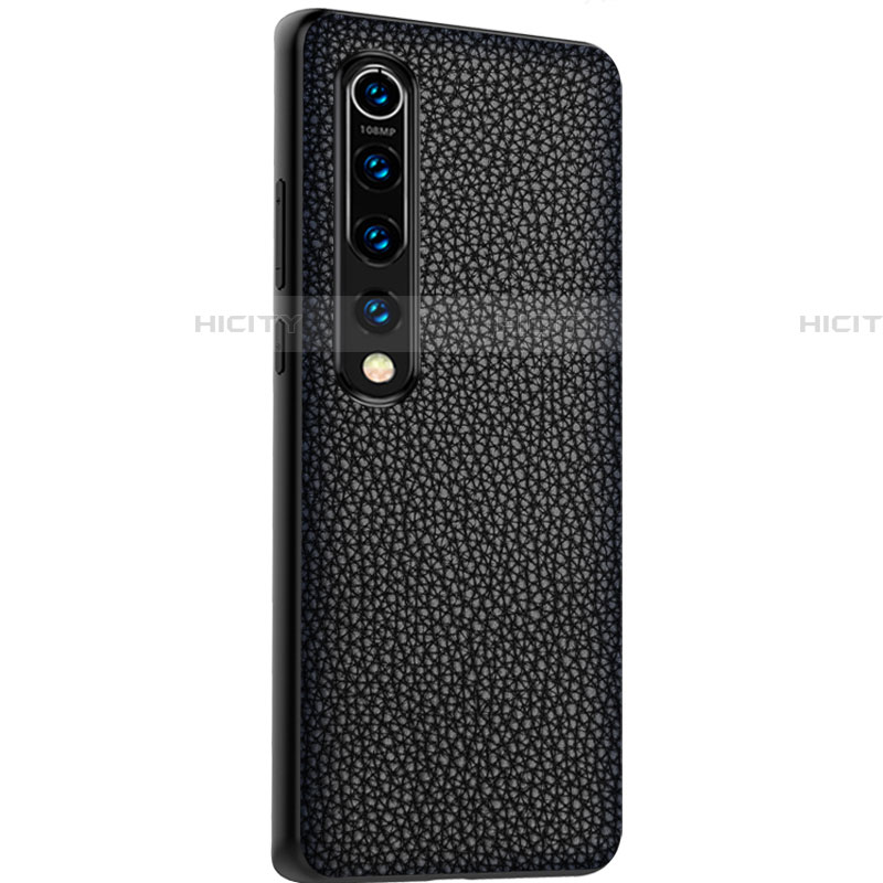 Handyhülle Hülle Luxus Leder Schutzhülle S05 für Xiaomi Mi 10 Schwarz Plus