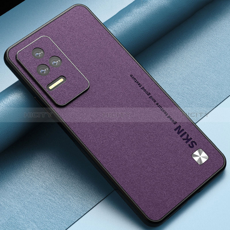 Handyhülle Hülle Luxus Leder Schutzhülle S05 für Xiaomi Redmi K50 5G Violett