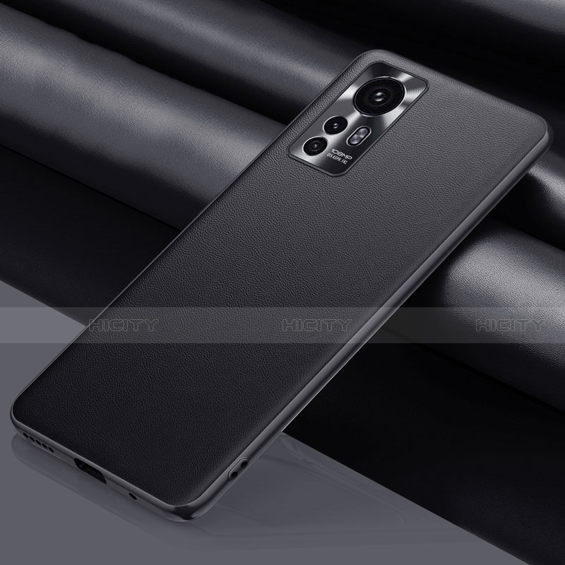 Handyhülle Hülle Luxus Leder Schutzhülle S06 für Xiaomi Mi 12 5G Schwarz Plus