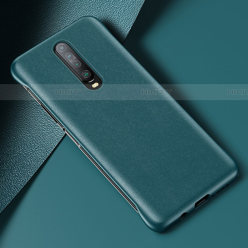 Handyhülle Hülle Luxus Leder Schutzhülle S06 für Xiaomi Redmi K30 4G Grün