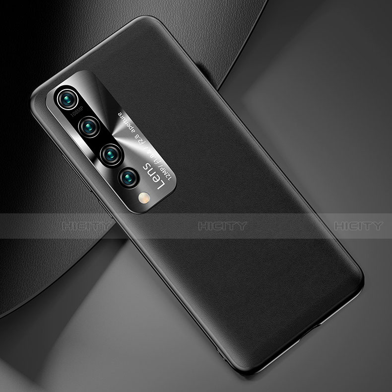 Handyhülle Hülle Luxus Leder Schutzhülle T01 für Xiaomi Mi 10 Pro Schwarz