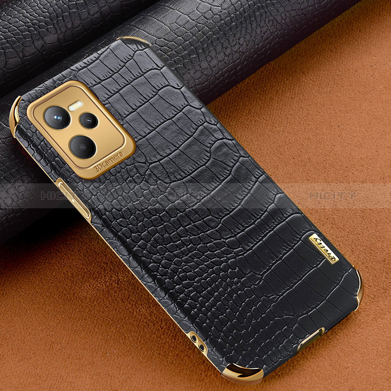 Handyhülle Hülle Luxus Leder Schutzhülle XD1 für Realme Narzo 50A Prime Schwarz