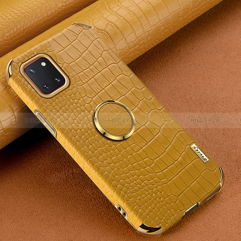 Handyhülle Hülle Luxus Leder Schutzhülle XD1 für Samsung Galaxy Note 10 Lite Gelb