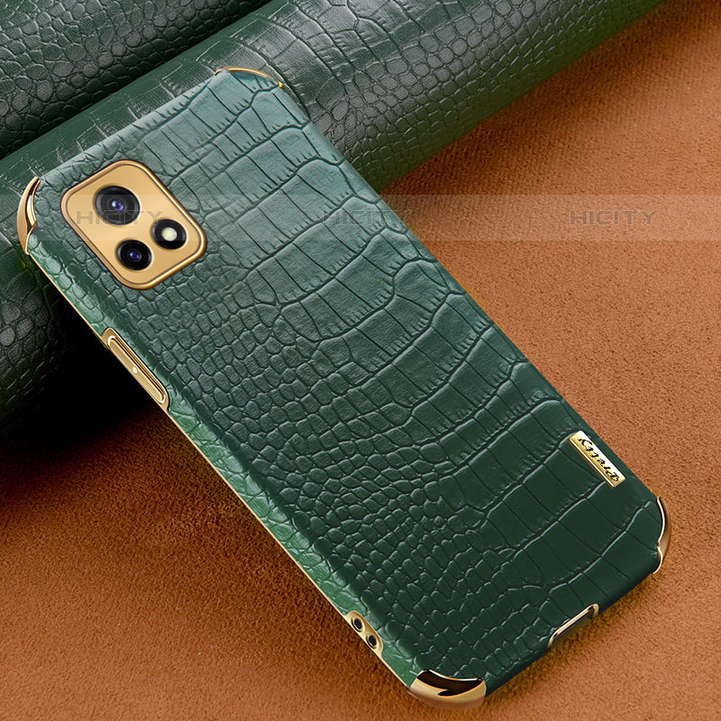 Handyhülle Hülle Luxus Leder Schutzhülle XD1 für Vivo iQOO U3 5G Grün