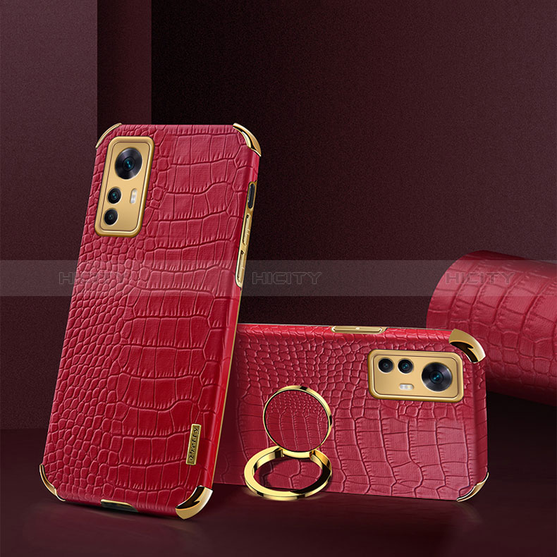 Handyhülle Hülle Luxus Leder Schutzhülle XD1 für Xiaomi Mi 12T 5G Rot Plus