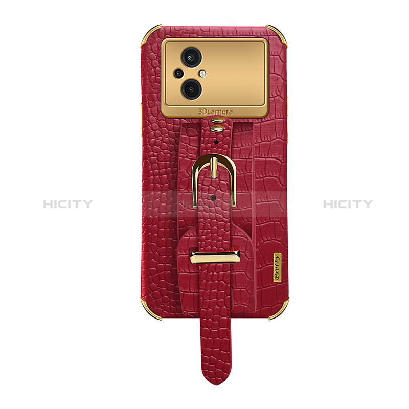 Handyhülle Hülle Luxus Leder Schutzhülle XD1 für Xiaomi Poco M5 4G Rot Plus