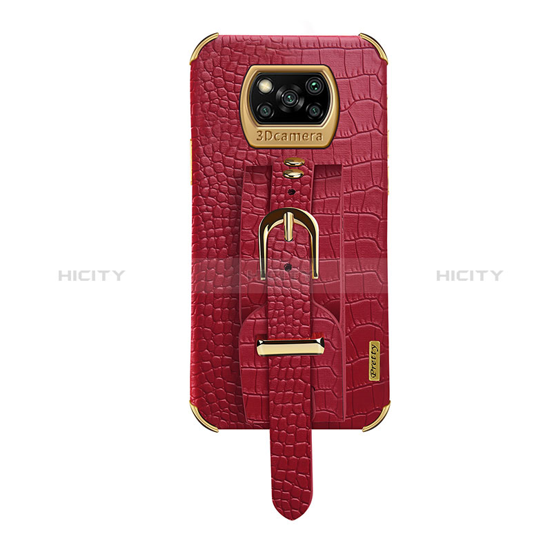 Handyhülle Hülle Luxus Leder Schutzhülle XD1 für Xiaomi Poco X3 Rot