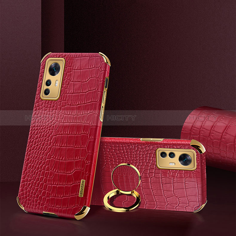 Handyhülle Hülle Luxus Leder Schutzhülle XD1 für Xiaomi Redmi K50 Ultra 5G Rot Plus