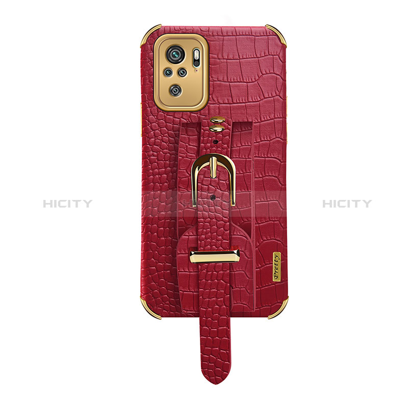 Handyhülle Hülle Luxus Leder Schutzhülle XD1 für Xiaomi Redmi Note 10 4G Rot Plus