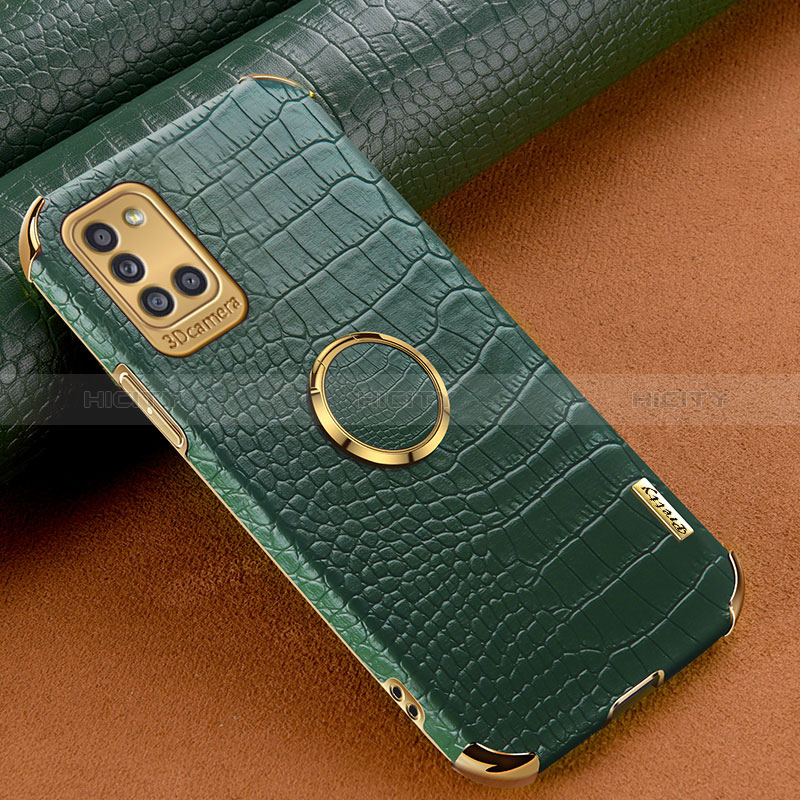 Handyhülle Hülle Luxus Leder Schutzhülle XD2 für Samsung Galaxy A31 Grün Plus