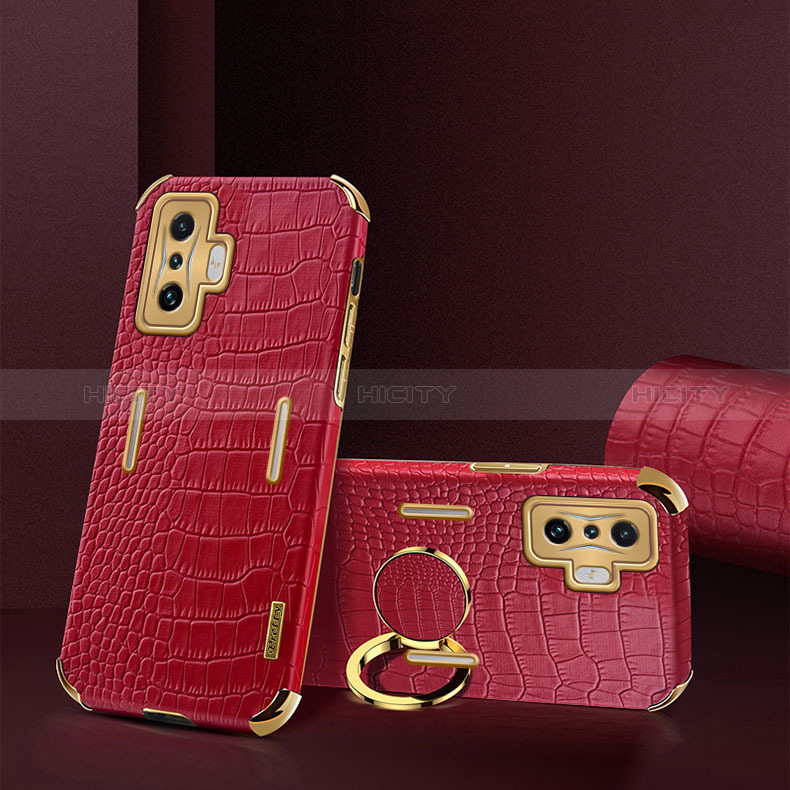 Handyhülle Hülle Luxus Leder Schutzhülle XD2 für Xiaomi Poco F4 GT 5G Rot Plus