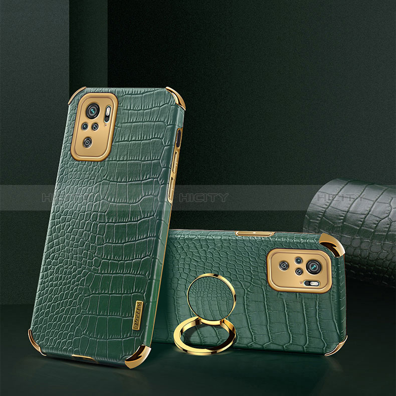 Handyhülle Hülle Luxus Leder Schutzhülle XD2 für Xiaomi Poco M5S Grün