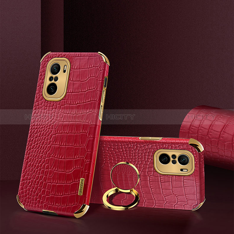 Handyhülle Hülle Luxus Leder Schutzhülle XD2 für Xiaomi Redmi K40 Pro 5G Rot Plus