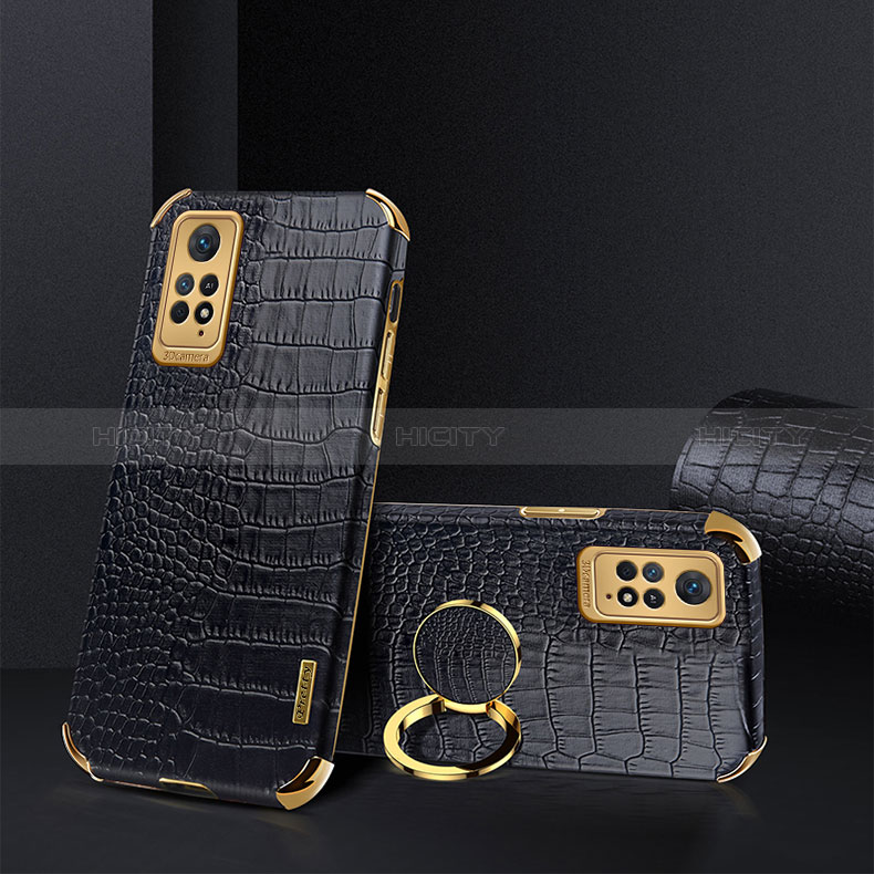 Handyhülle Hülle Luxus Leder Schutzhülle XD2 für Xiaomi Redmi Note 11 Pro 5G Schwarz