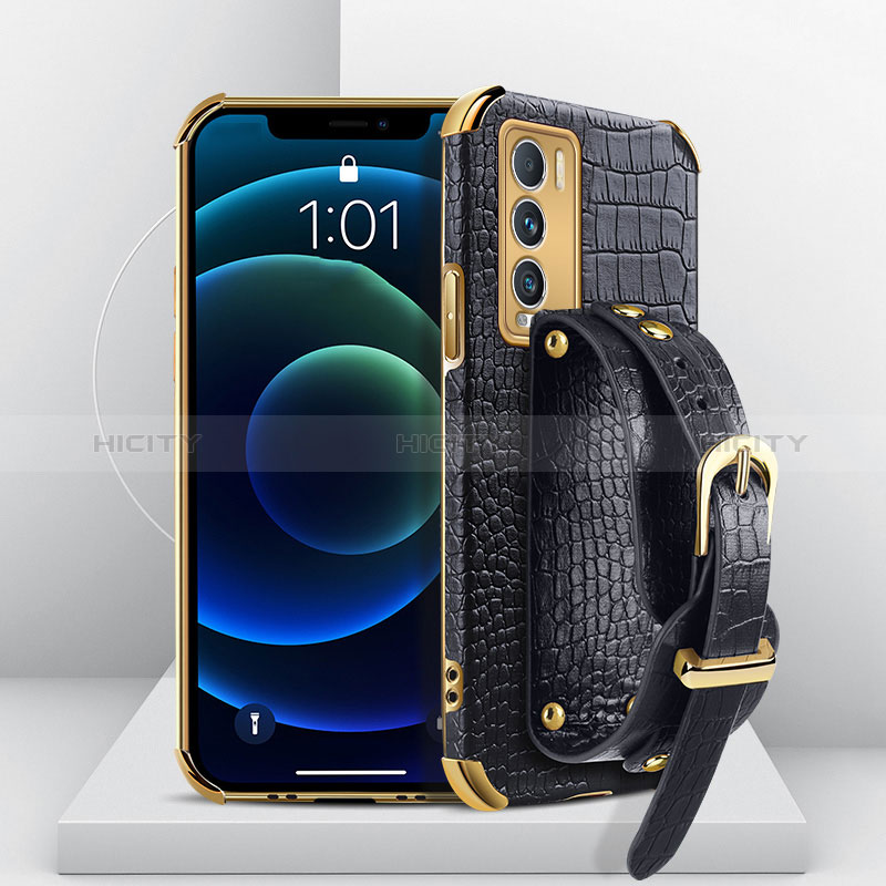 Handyhülle Hülle Luxus Leder Schutzhülle XD4 für Realme GT Master Explorer 5G Schwarz