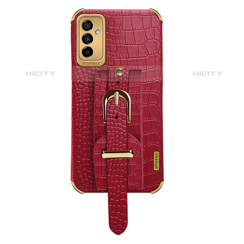 Handyhülle Hülle Luxus Leder Schutzhülle XD5 für Samsung Galaxy M23 5G Rot