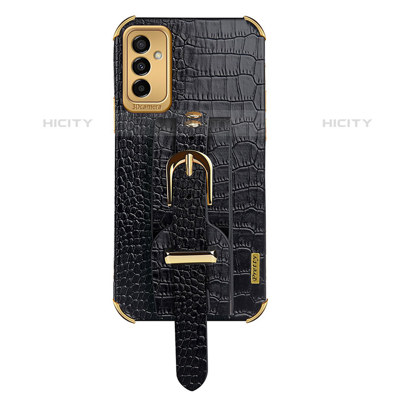 Handyhülle Hülle Luxus Leder Schutzhülle XD5 für Samsung Galaxy M23 5G Schwarz Plus