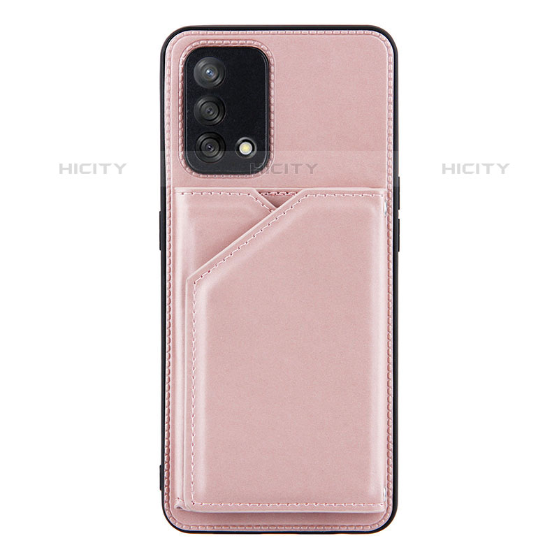 Handyhülle Hülle Luxus Leder Schutzhülle Y01B für Oppo A74 4G Rosegold Plus