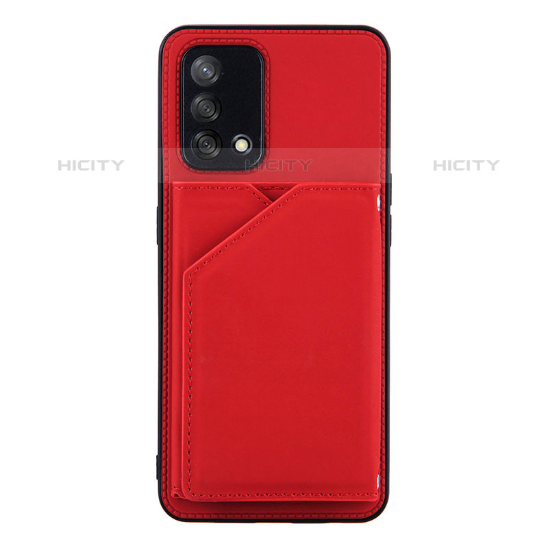 Handyhülle Hülle Luxus Leder Schutzhülle Y01B für Oppo A74 4G Rot Plus