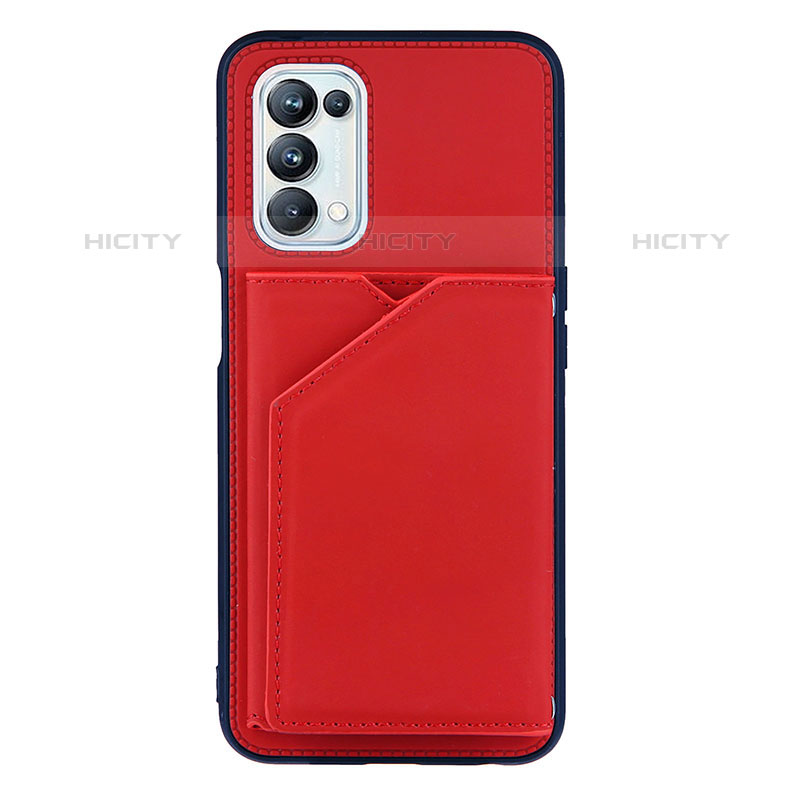 Handyhülle Hülle Luxus Leder Schutzhülle Y01B für Oppo A93 5G Rot Plus