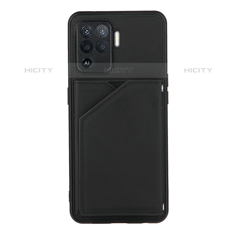 Handyhülle Hülle Luxus Leder Schutzhülle Y01B für Oppo A94 4G Schwarz