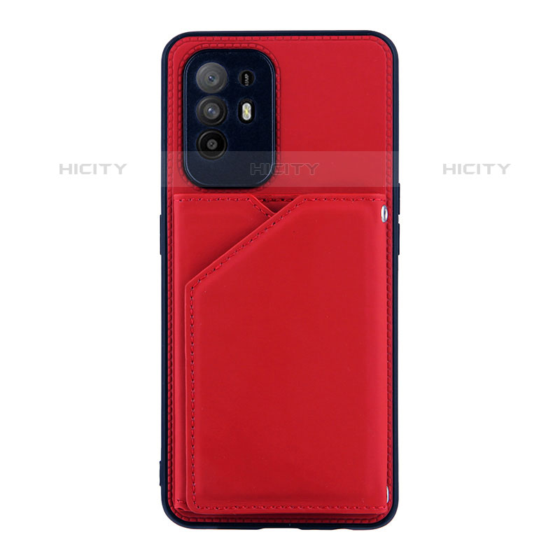 Handyhülle Hülle Luxus Leder Schutzhülle Y01B für Oppo A94 5G Rot