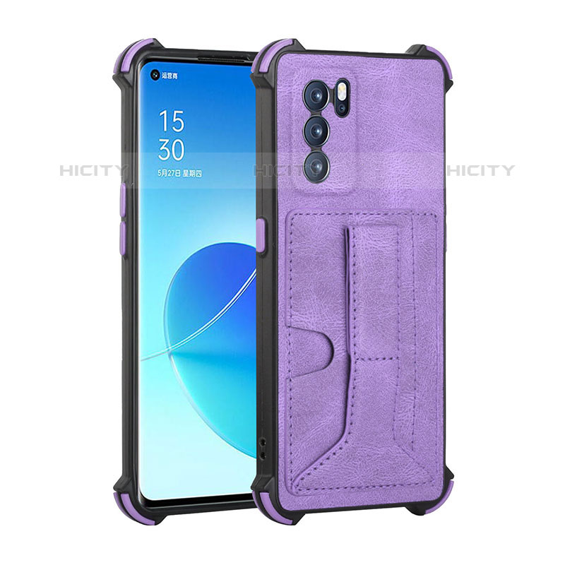 Handyhülle Hülle Luxus Leder Schutzhülle Y01B für Oppo Reno6 Pro 5G India