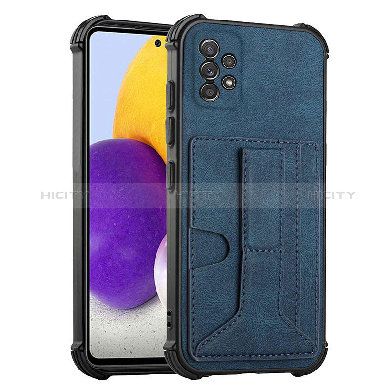 Handyhülle Hülle Luxus Leder Schutzhülle Y01B für Samsung Galaxy A52s 5G Blau Plus