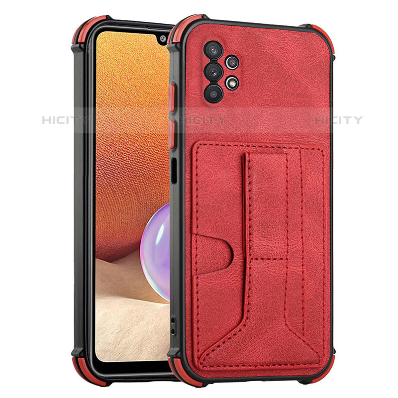 Handyhülle Hülle Luxus Leder Schutzhülle Y01B für Samsung Galaxy M32 5G Rot