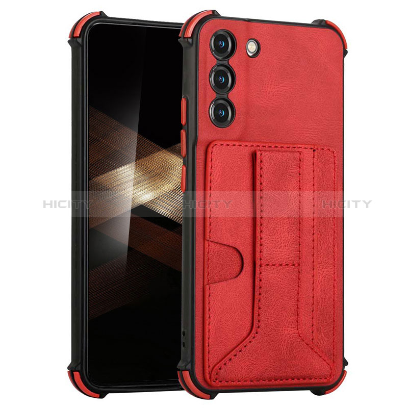 Handyhülle Hülle Luxus Leder Schutzhülle Y01B für Samsung Galaxy S24 5G Rot Plus