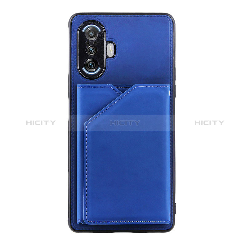 Handyhülle Hülle Luxus Leder Schutzhülle Y01B für Xiaomi Poco F3 GT 5G Blau Plus