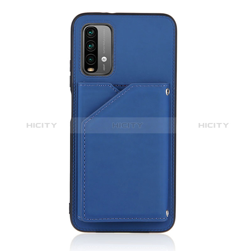 Handyhülle Hülle Luxus Leder Schutzhülle Y01B für Xiaomi Redmi 9 Power Blau Plus