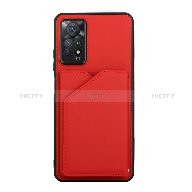 Handyhülle Hülle Luxus Leder Schutzhülle Y01B für Xiaomi Redmi Note 11 Pro 5G Rot Plus
