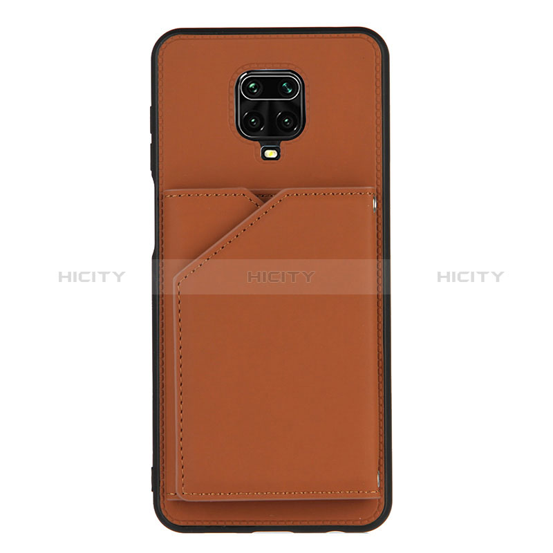 Handyhülle Hülle Luxus Leder Schutzhülle Y01B für Xiaomi Redmi Note 9S Braun