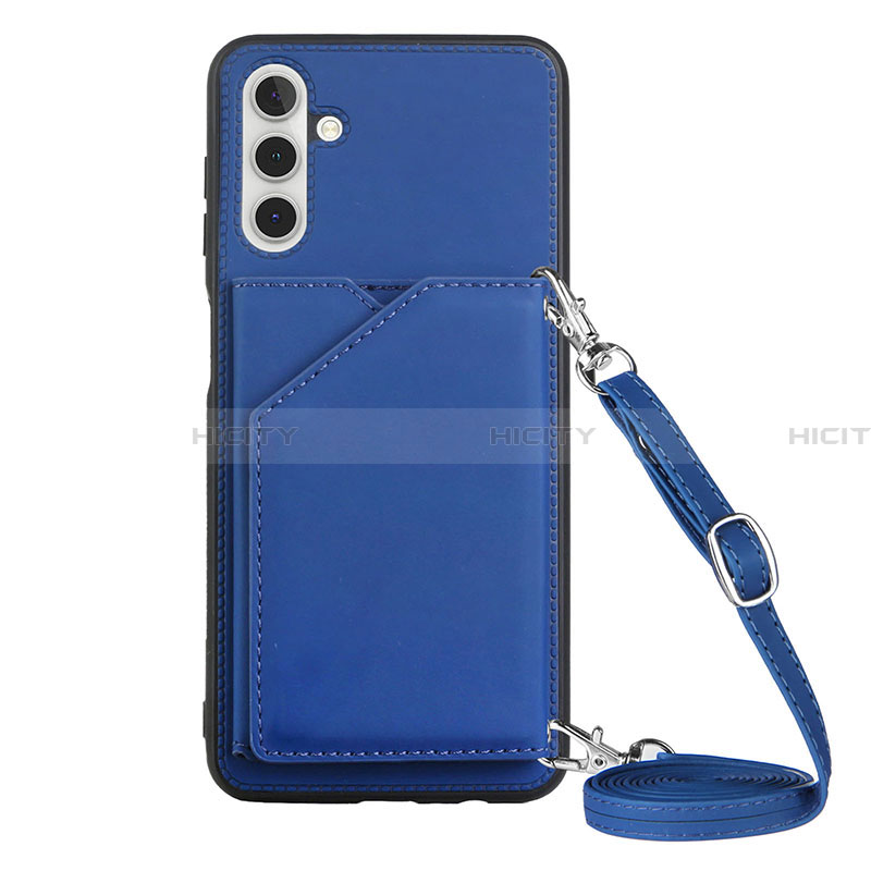Handyhülle Hülle Luxus Leder Schutzhülle Y02B für Samsung Galaxy A13 5G Blau Plus