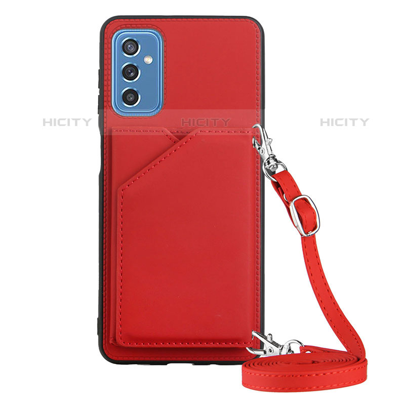 Handyhülle Hülle Luxus Leder Schutzhülle Y02B für Samsung Galaxy M52 5G Rot Plus