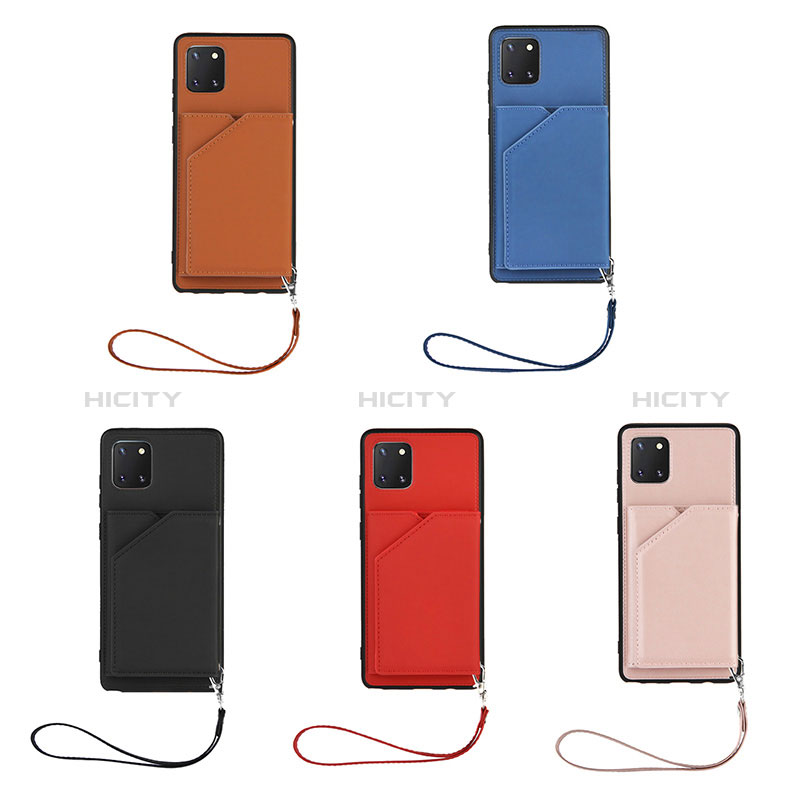 Handyhülle Hülle Luxus Leder Schutzhülle Y03B für Samsung Galaxy Note 10 Lite groß