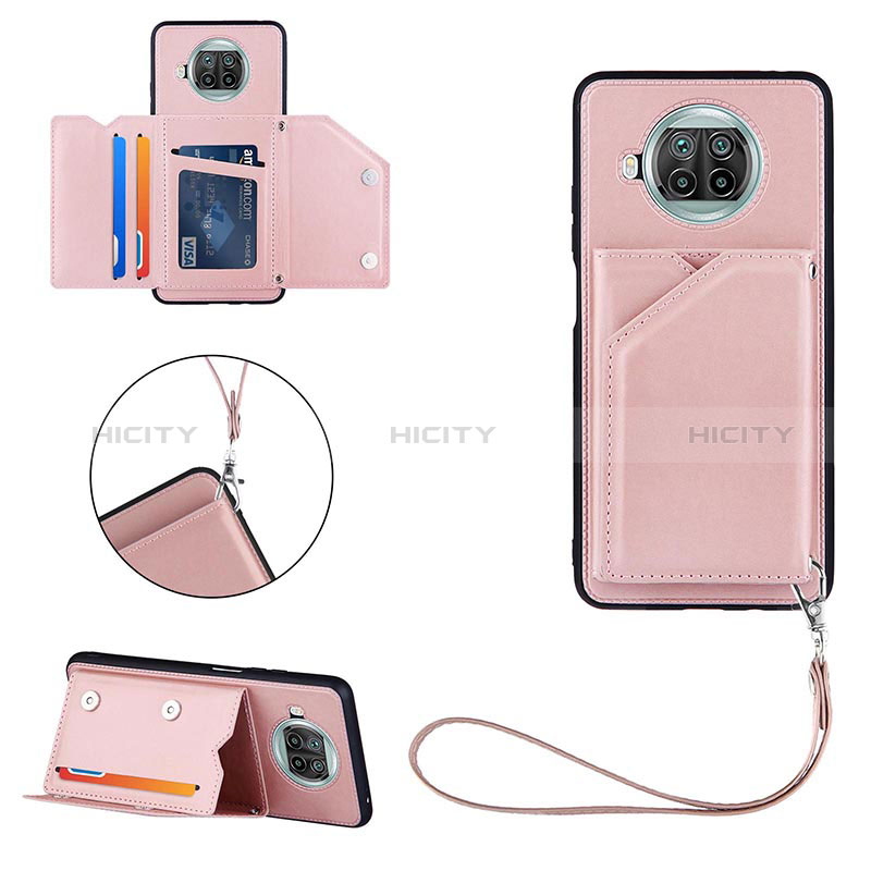 Handyhülle Hülle Luxus Leder Schutzhülle Y03B für Xiaomi Mi 10T Lite 5G Rosegold